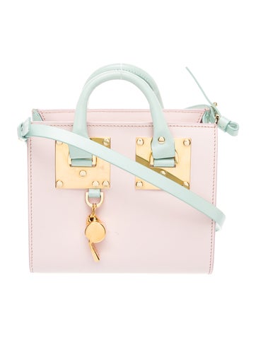 Sophie Hulme Leather Top Handle Bag