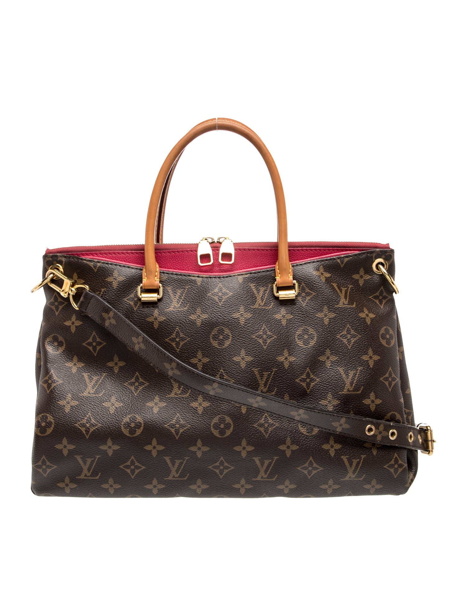 LV Monogram Pallas MM
