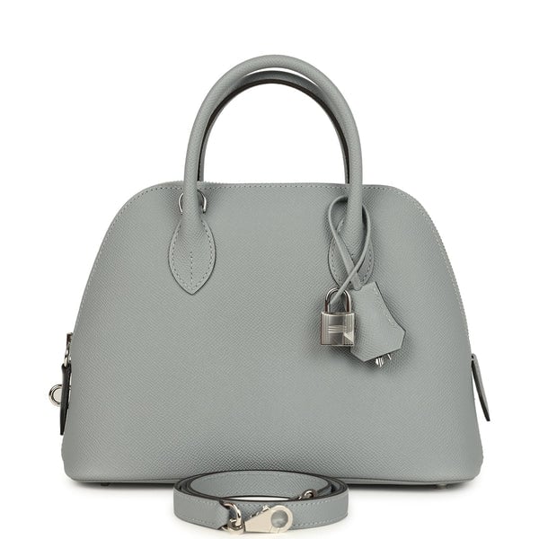Hermes Hermes 1923 Bolide 25 Gris Pantin Epsom Palladium Hardware