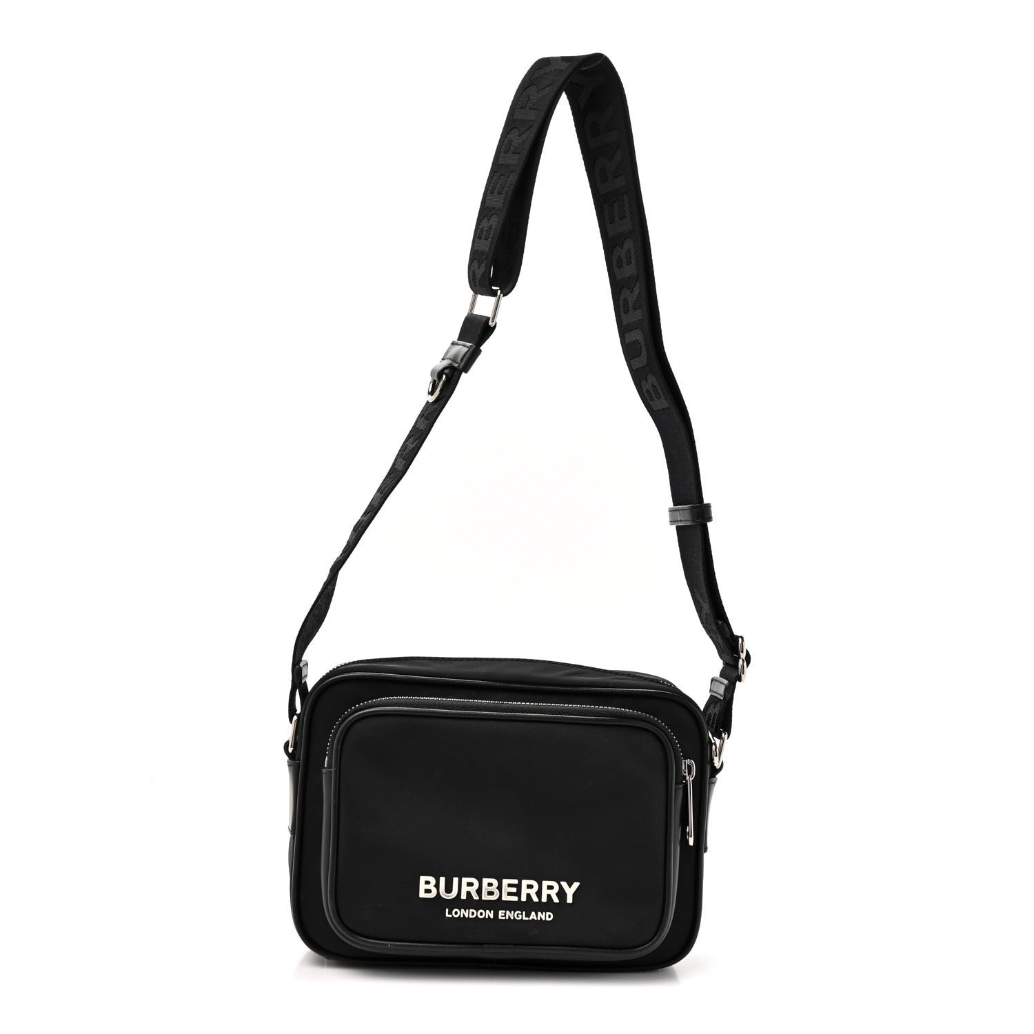 Burberry Nylon Paddy Crossbody Bag Black