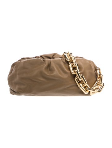 Leather Chain Pouch