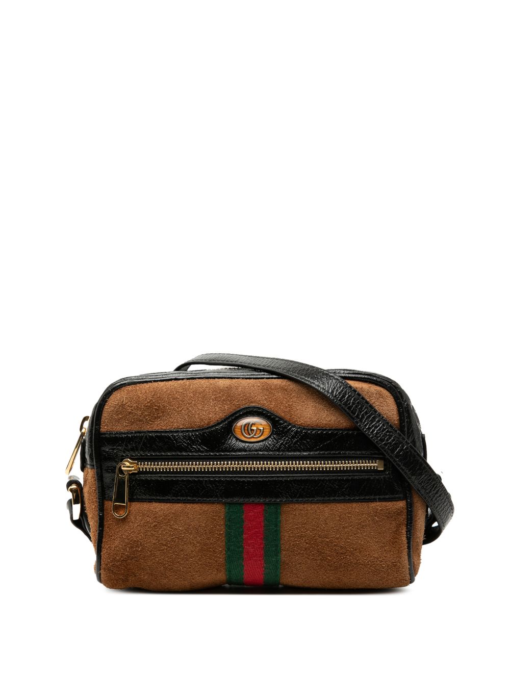 2016-2026 Mini Suede Ophidia crossbody bag