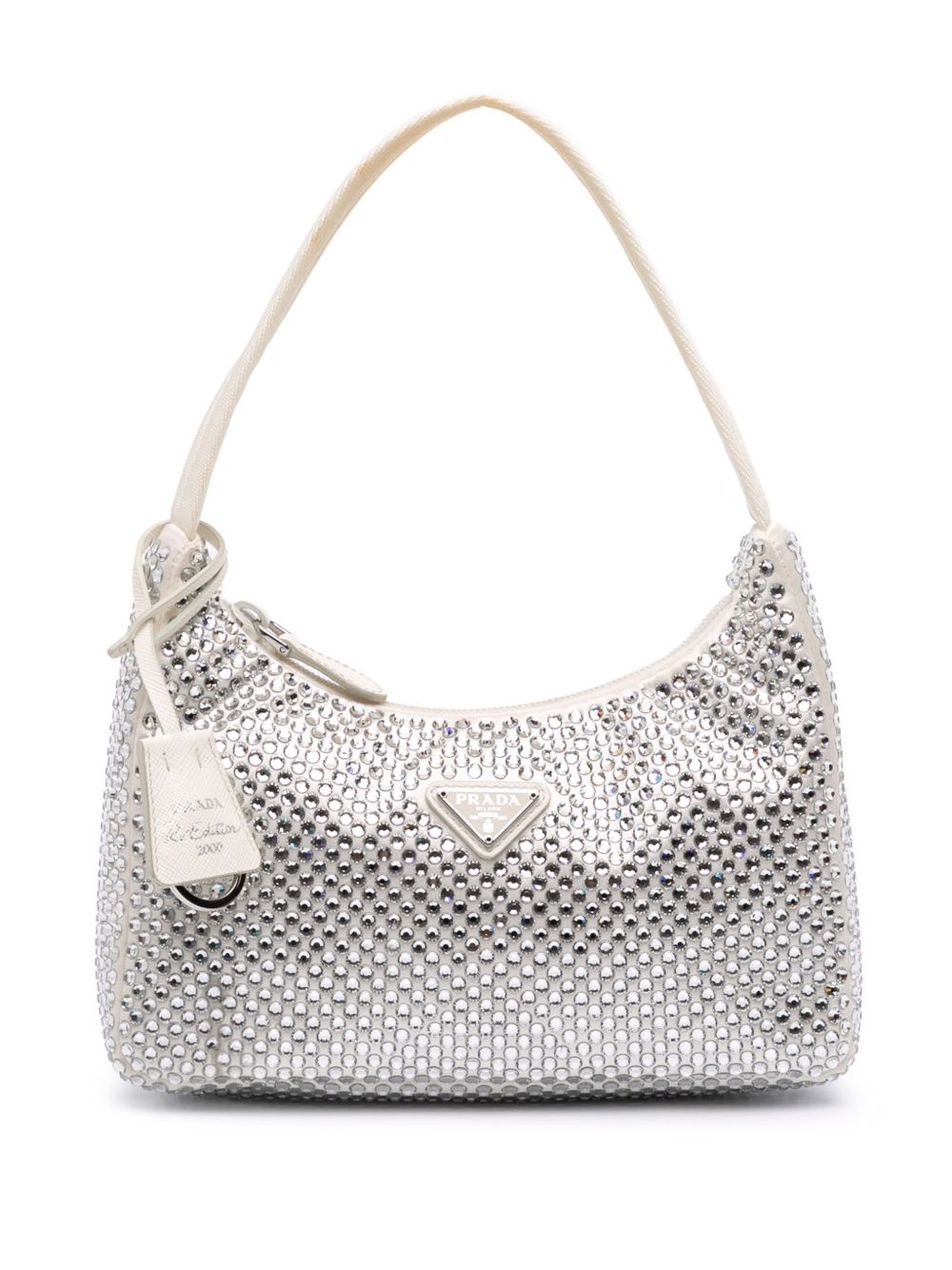 2019-2025 Mini Satin Crystal Re-Edition 2000 shoulder bag