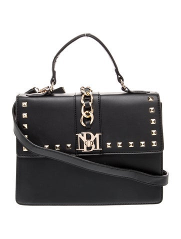 Badgley Mischka Leather Top Handle Bag