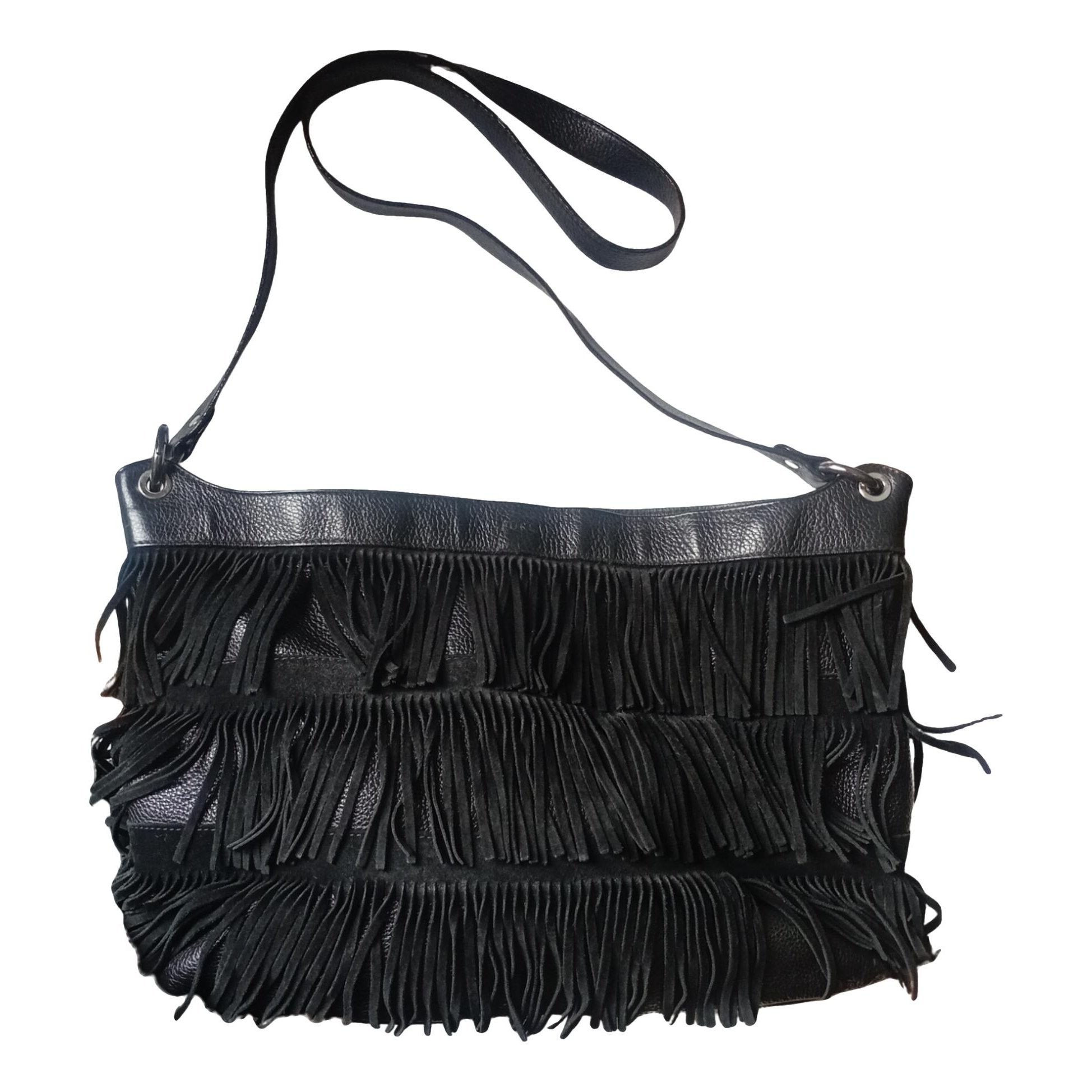 Leather crossbody bag