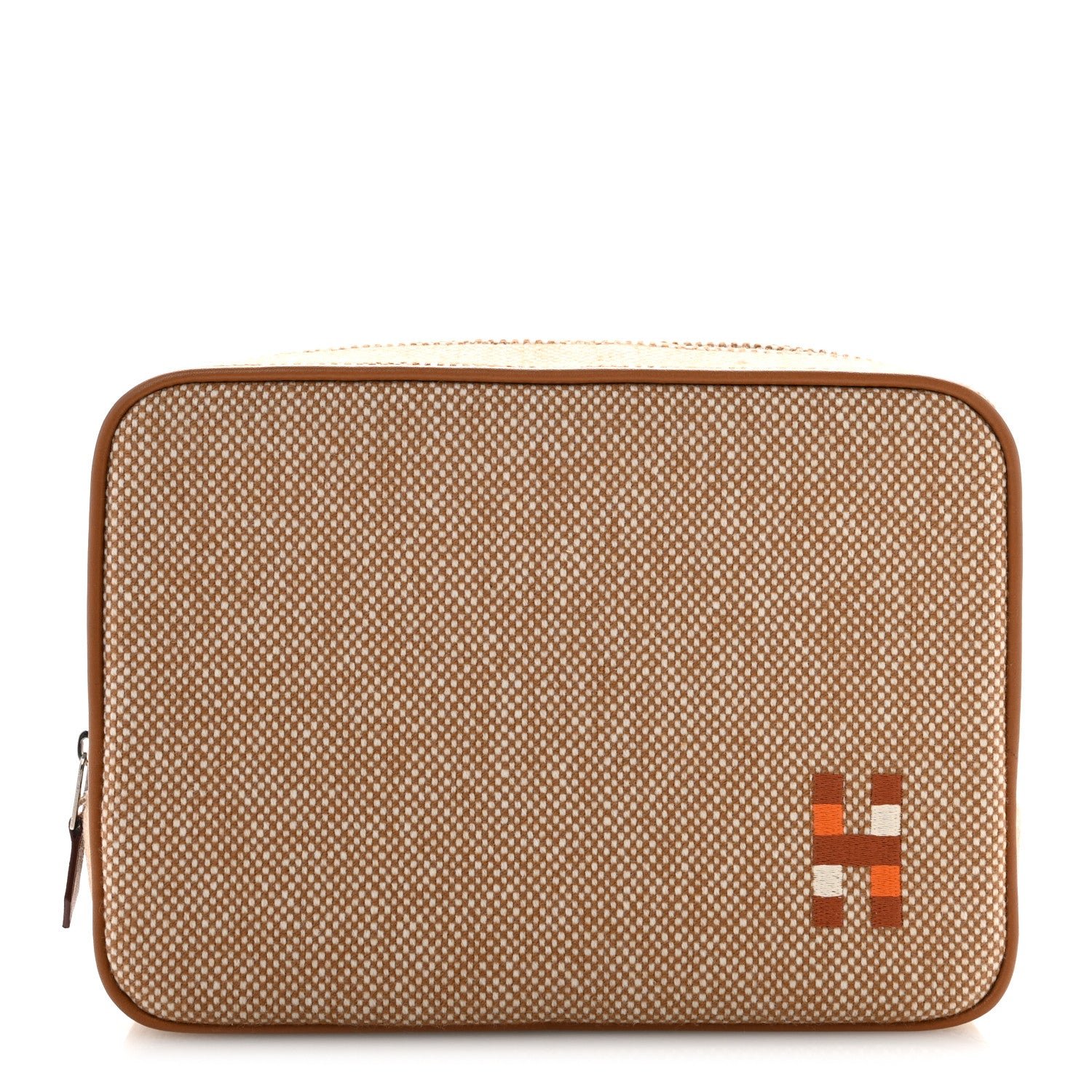Hermes Merinos Wool Small Chapitre H Cavalier Case Seigle