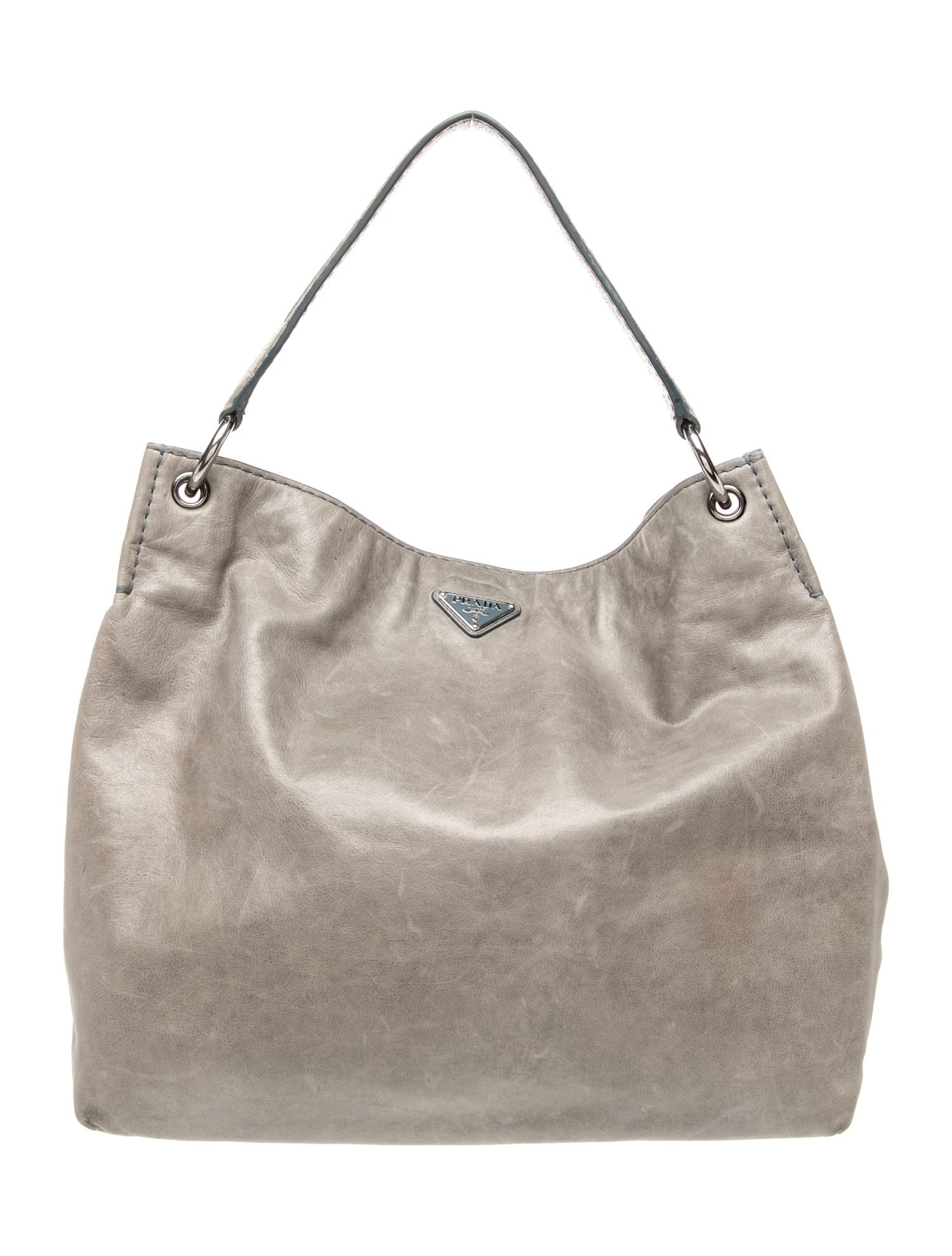 Vitello Shine Leather Shoulder Bag