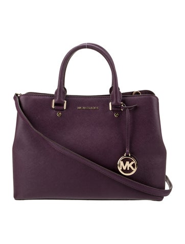 Saffiano Leather Top Handle Bag