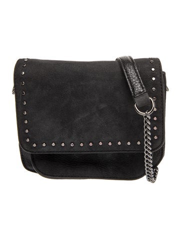 Suede Messenger Bag