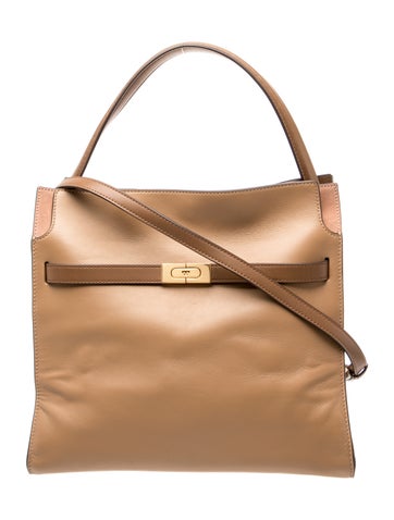Leather Top Handle Bag