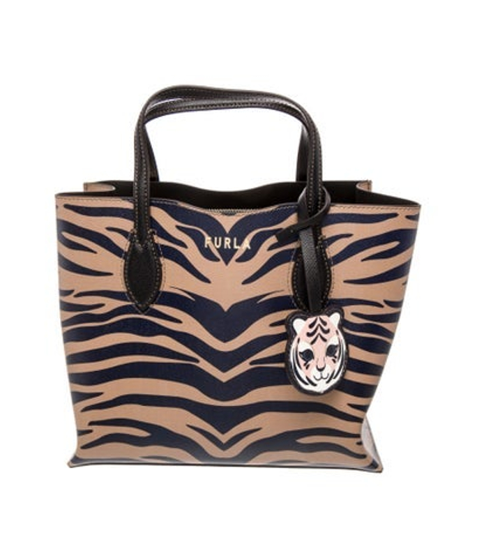 Furla Saffiano Leather Top Handle Bag