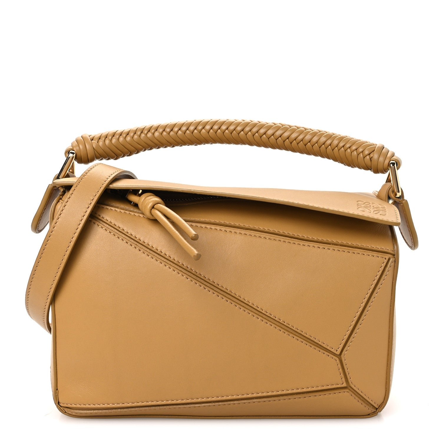 Loewe Loewe Calfskin Small Puzzle Bag Sahara