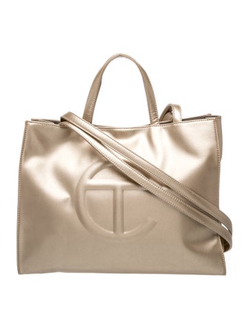 Vegan Leather Shopping Bag Medium