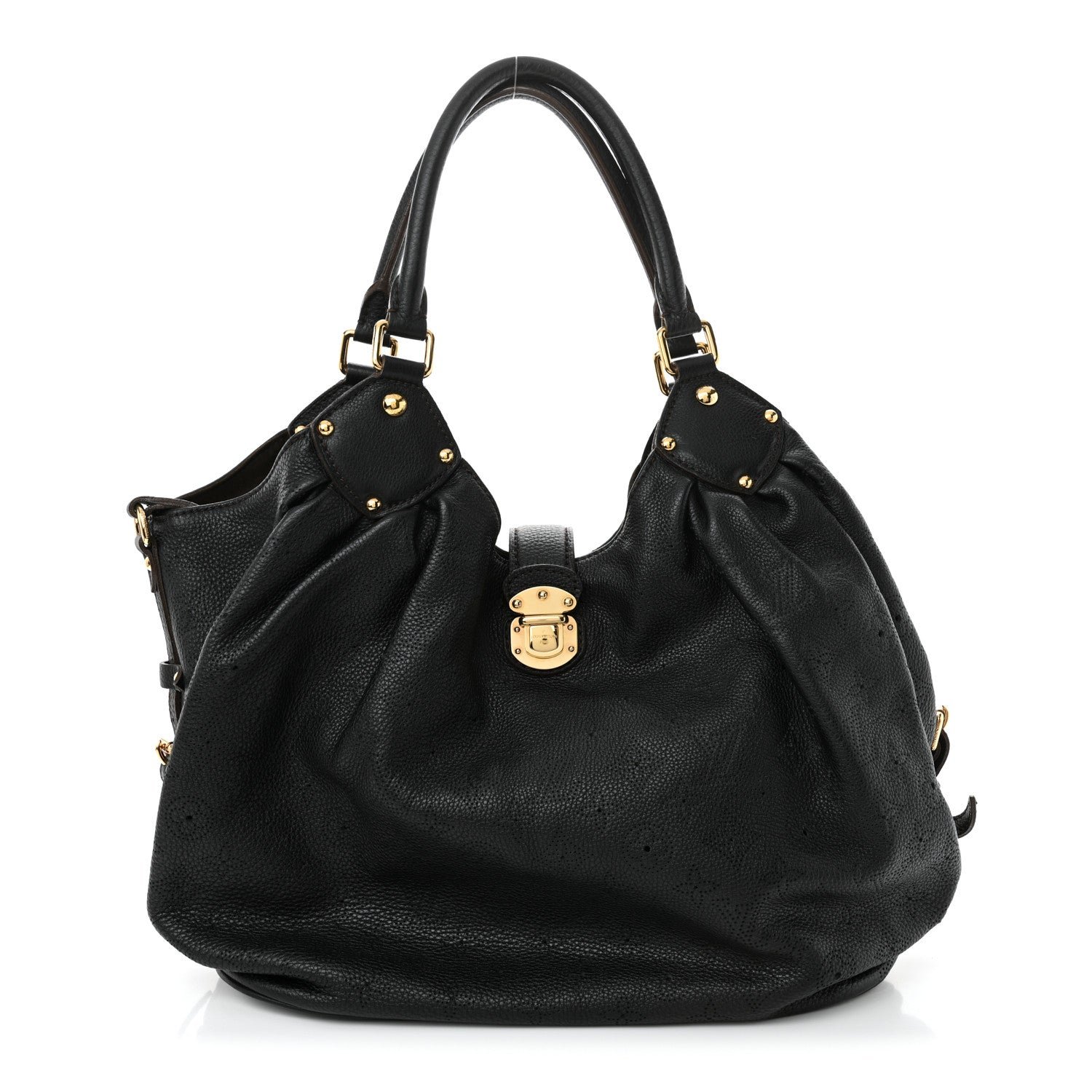 Louis Vuitton Mahina L Black