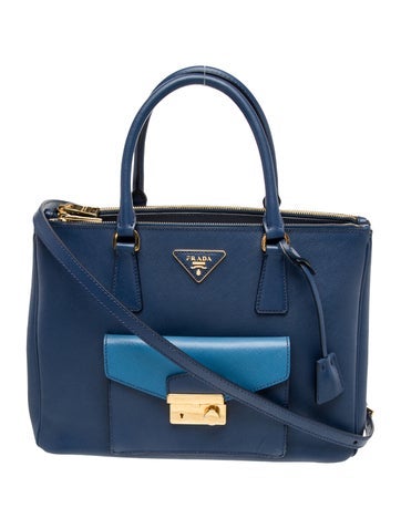 Prada Saffiano Leather Top Handle Bag