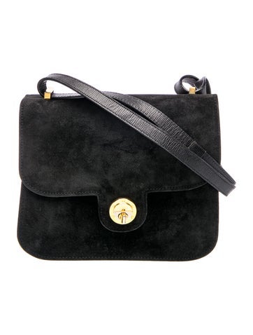 Suede Shoulder Bag Vintage