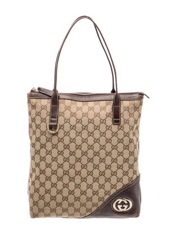 GG Canvas Bucket Bag