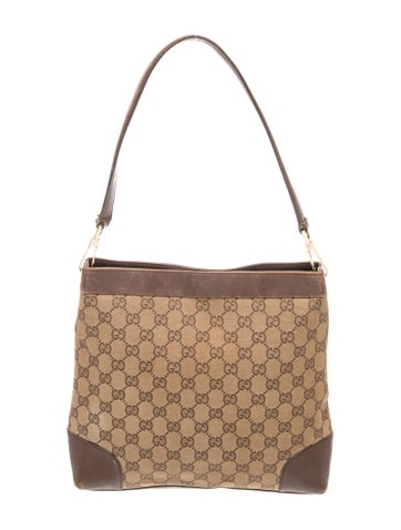 GG Canvas Shoulder Bag Vintage