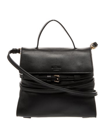 Leather Top Handle Bag