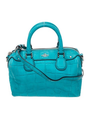 Leather Top Handle Bag