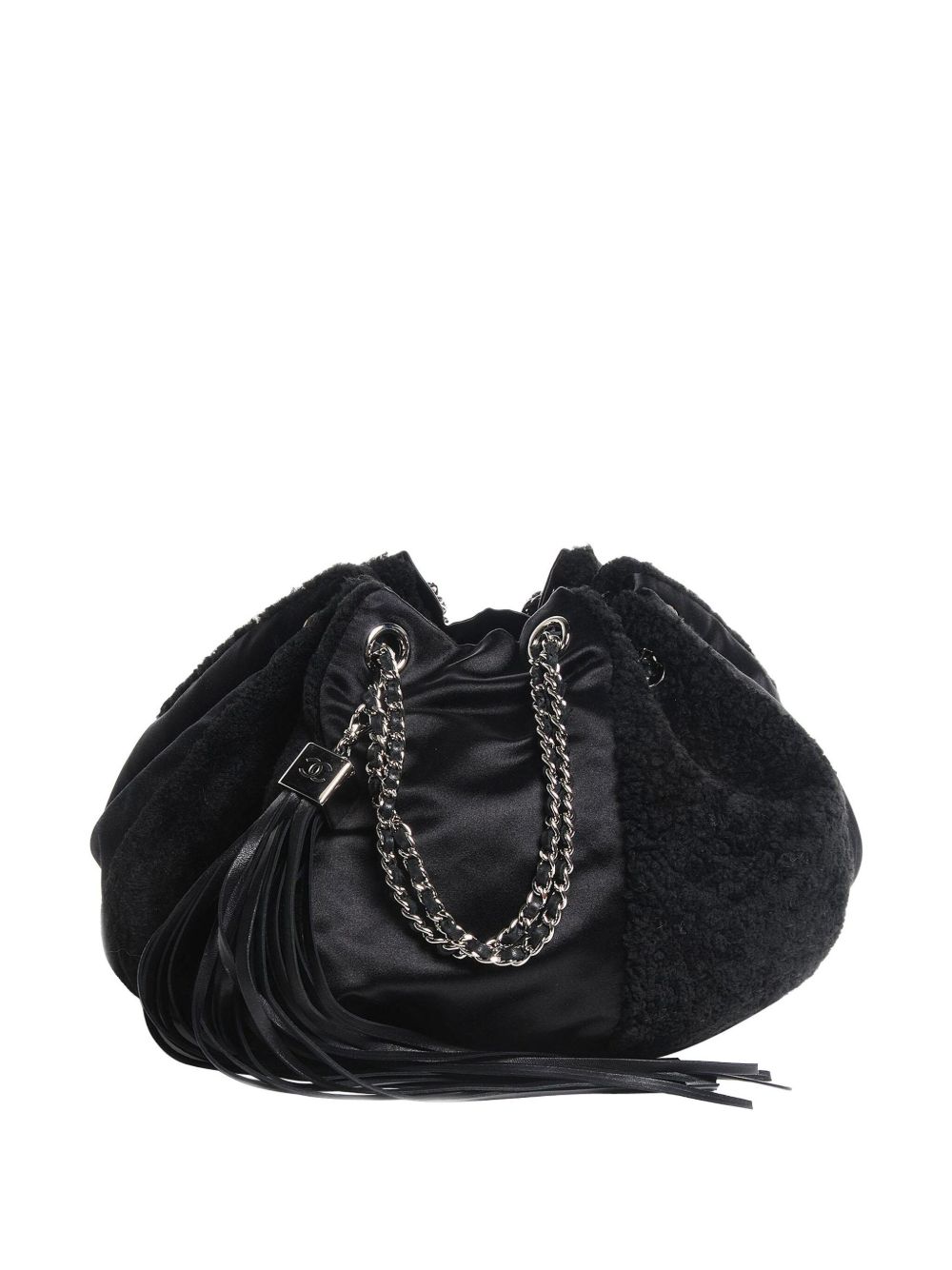 2003-2004 shearling drawstring bag