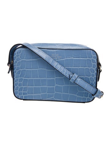 Smythson Leather Shoulder Bag