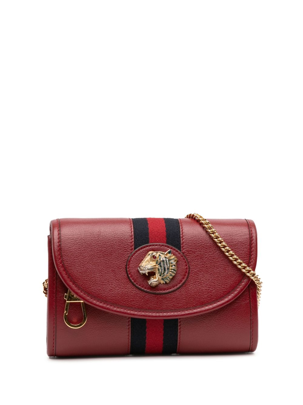 2000-2015 Mini Leather Rajah Web Chain crossbody bag