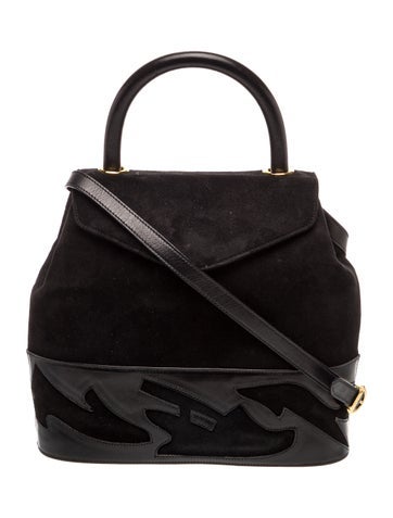 Ferragamo Leather Top Handle Bag
