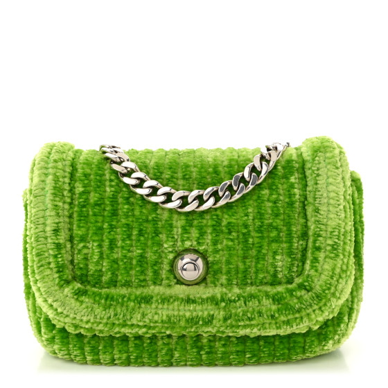 Bottega Veneta Chenille Corduroy Small Shoulder Bag Caterpillar