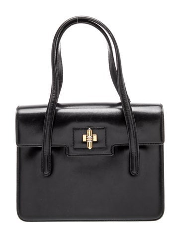 Leather Top Handle Bag Vintage
