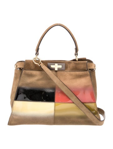 Suede Peekaboo Medium