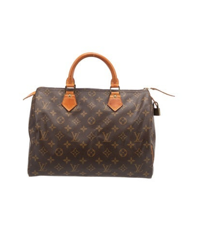 Louis Vuitton Vuitton Lv Monogram Speedy 30