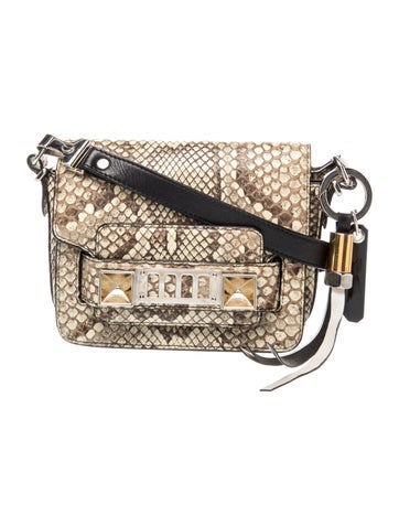 Snakeskin Shoulder Bag
