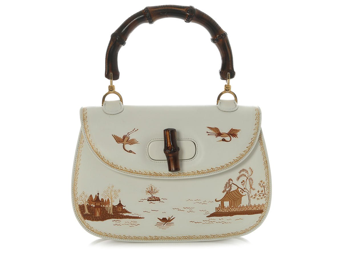 Gucci Gucci Vintage Custom Medium 1947 Bamboo Top Handle Bag