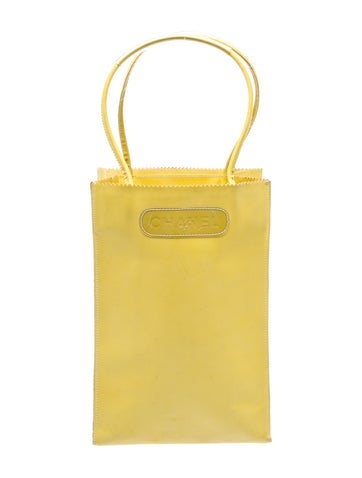 Logo Leather Tote