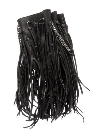 Leather Bourse Bucket Mini