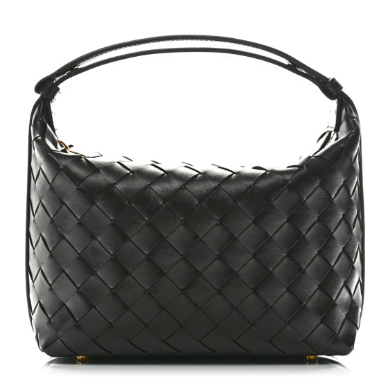 Bottega Veneta Calfskin Nappa Intrecciato Mini Wallace Fondant
