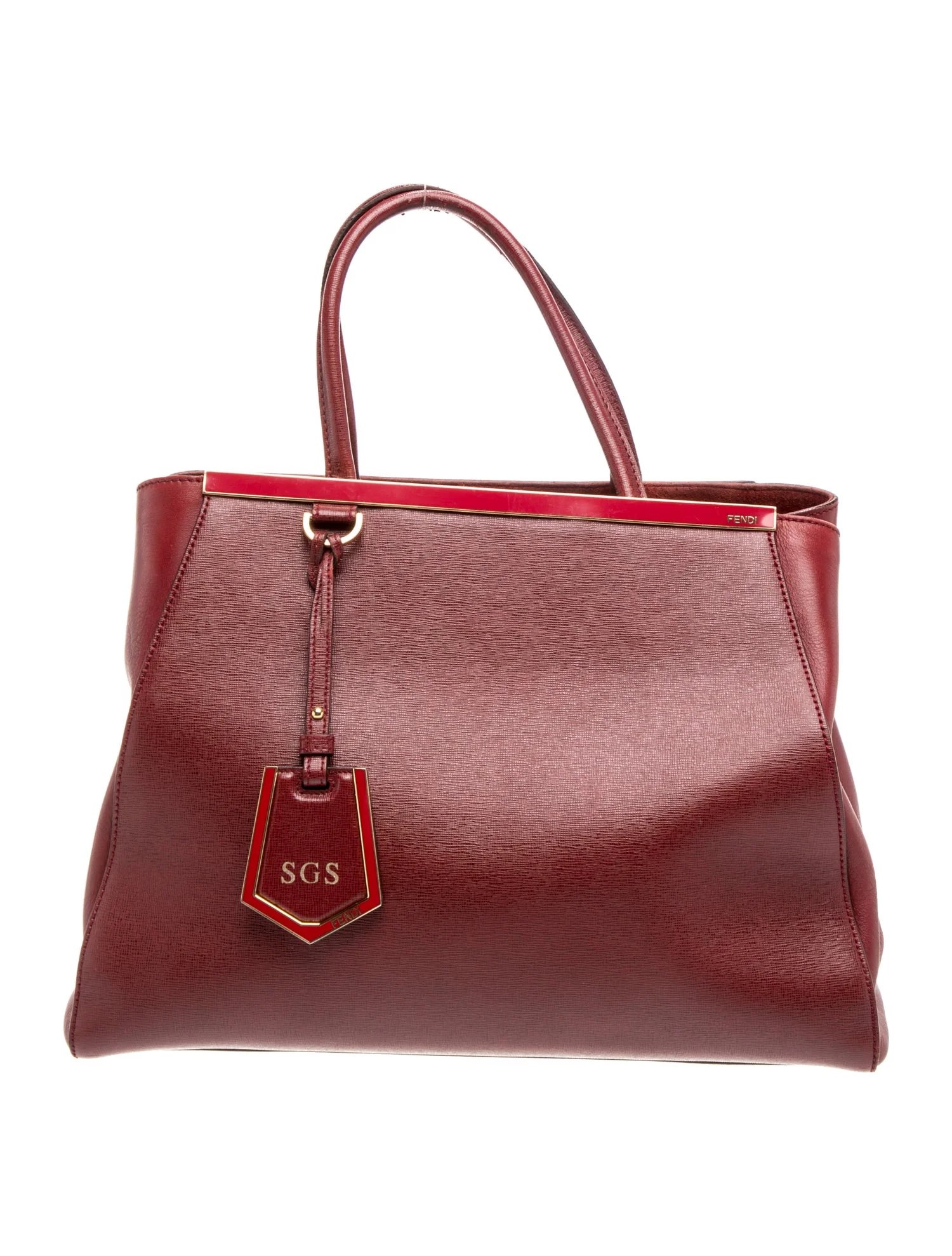 Leather 2Jours Elite Tote Bag Medium