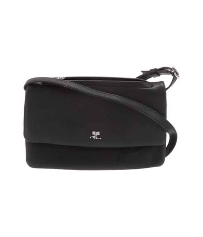 Courreges Leather Shoulder Bag