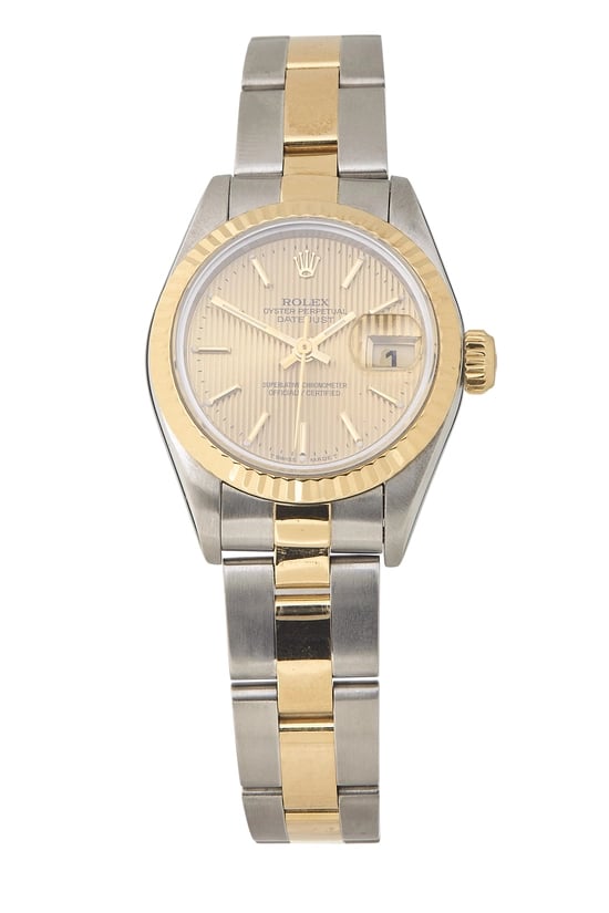 Two-Tone Tapestry Dial Datejust 69173 26mm