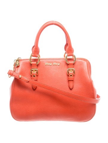 Leather Top Handle Bag