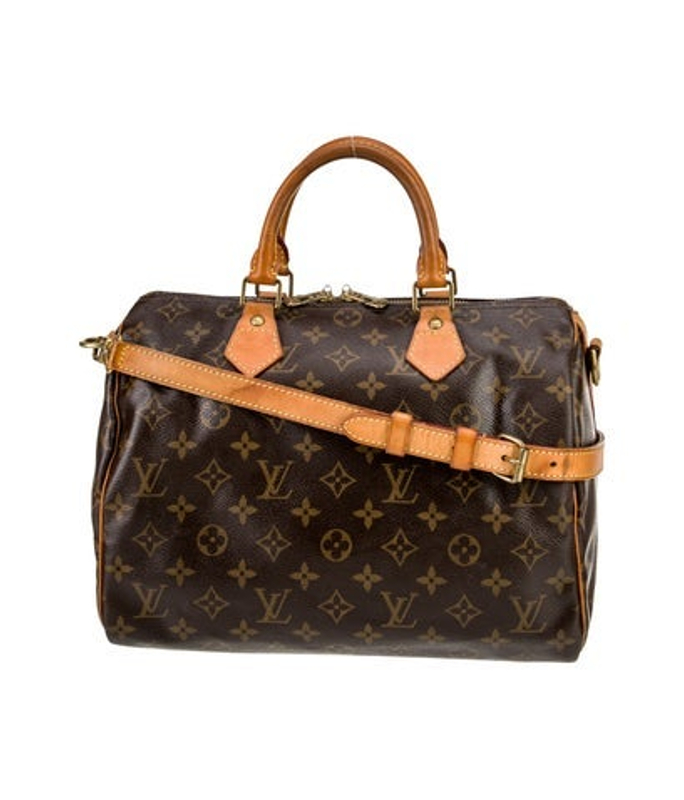 Louis Vuitton Vuitton Lv Monogram Speedy Bandouliere 30