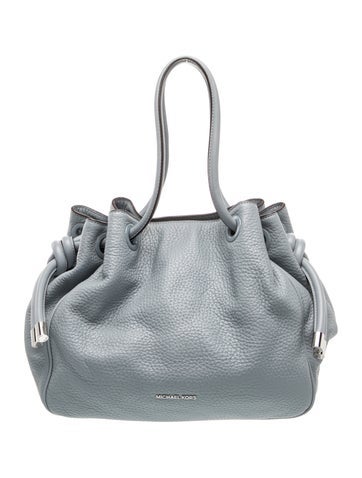 Leather Top Handle Bag