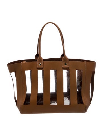 Leather Top Handle Bag