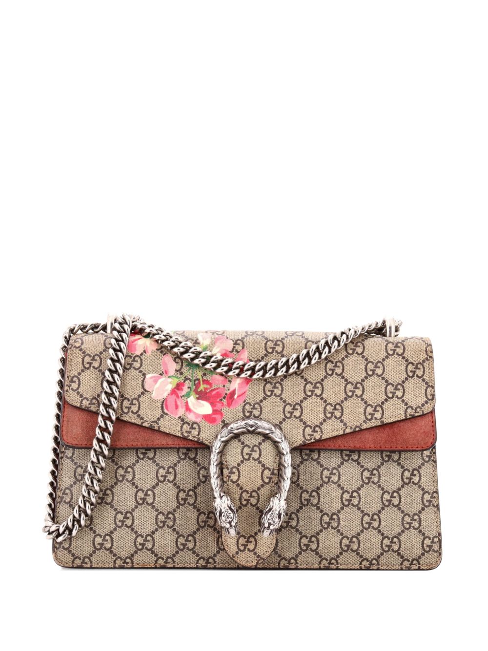 Dionysus Bag Blooms Print GG Coated Canvas Small shoulder bag