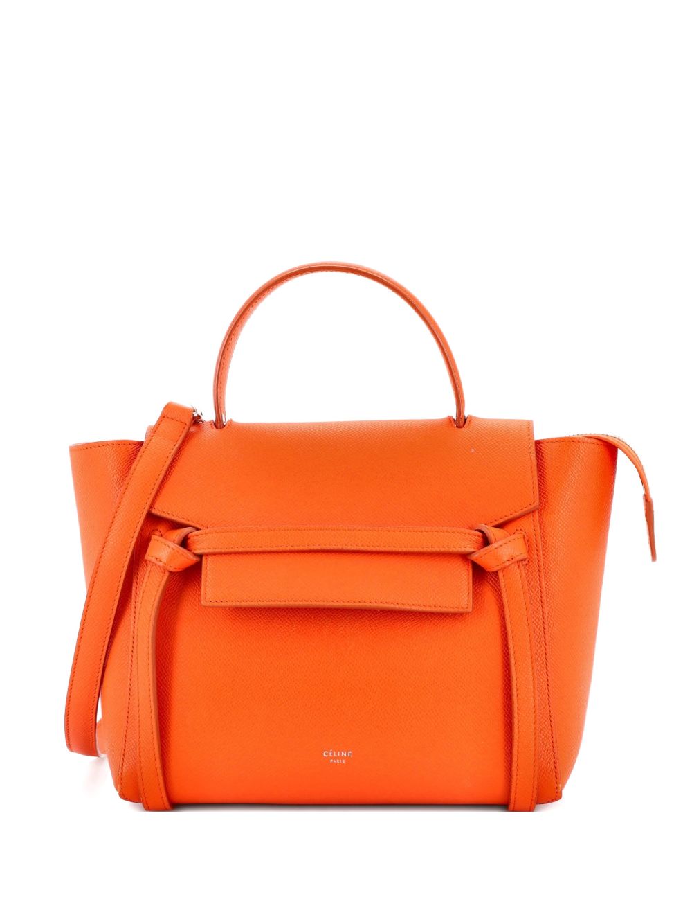 Celine Belt Bag Textured Leather Micro satchel