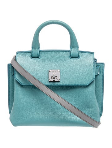 Leather Top Handle Bag