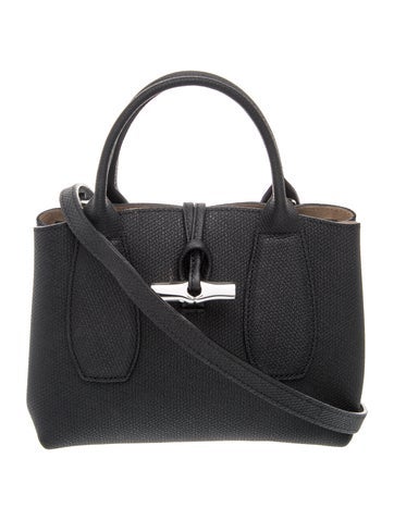 Leather Top Handle Bag