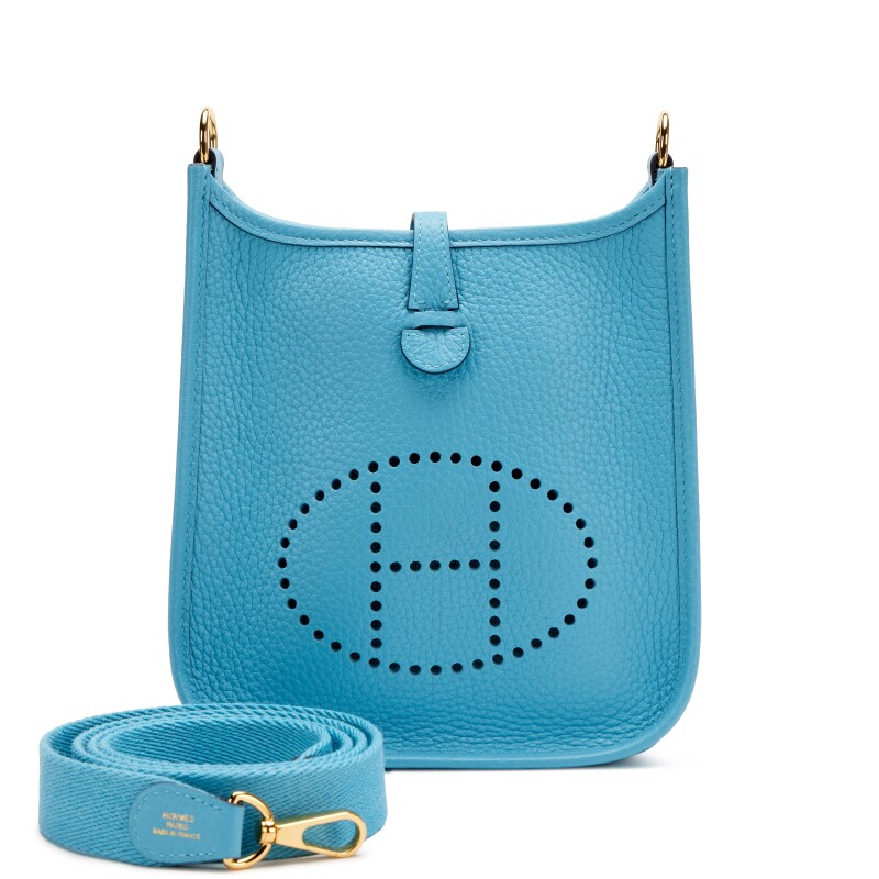 Bleu du Nord Clemence Mini Evelyne TPM 16 Gold Hardware, 2019