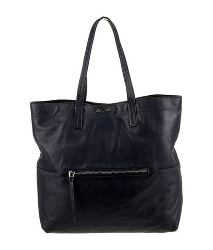 Miu Miu Miu Leather Tote